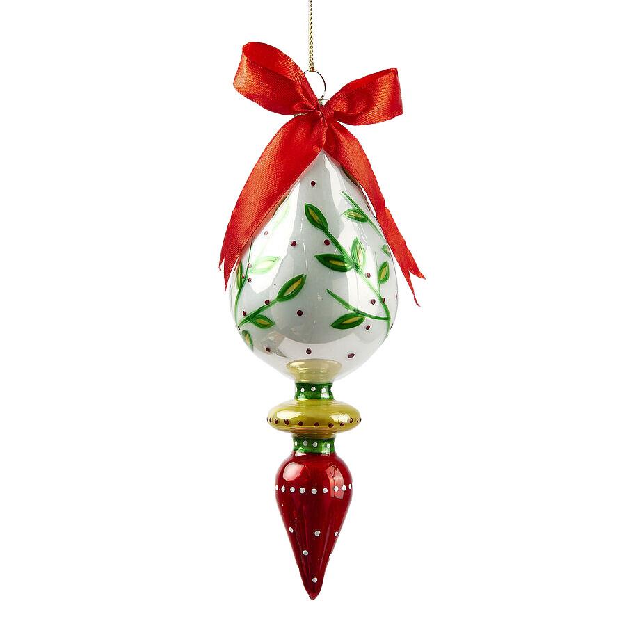 EDG enzo de gasperi Mistletoe Drop Decoration 18.5cm